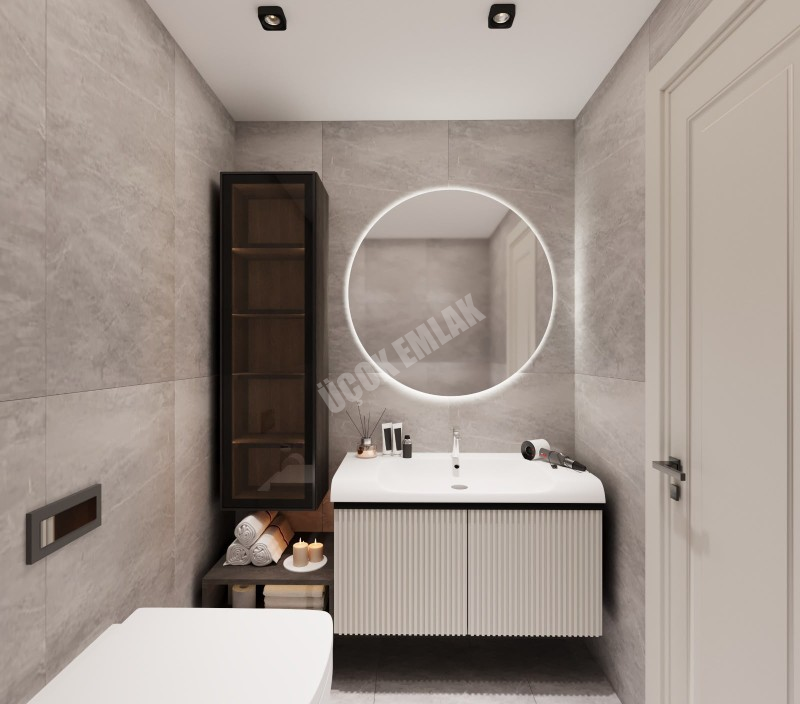 AFYON ÜÇOK EMLAKTAN KARŞIYAKA MAH 4+1 130M² EBEVEYN BANYOLU SIFIR SATILIK DAİRE 