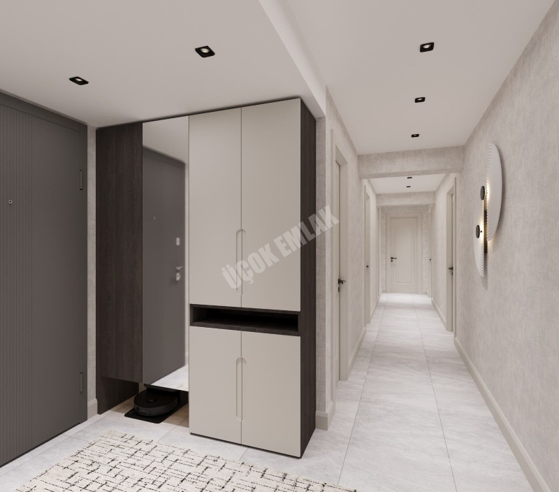 AFYON ÜÇOK EMLAKTAN KARŞIYAKA MAH 4+1 130M² EBEVEYN BANYOLU SIFIR SATILIK DAİRE 