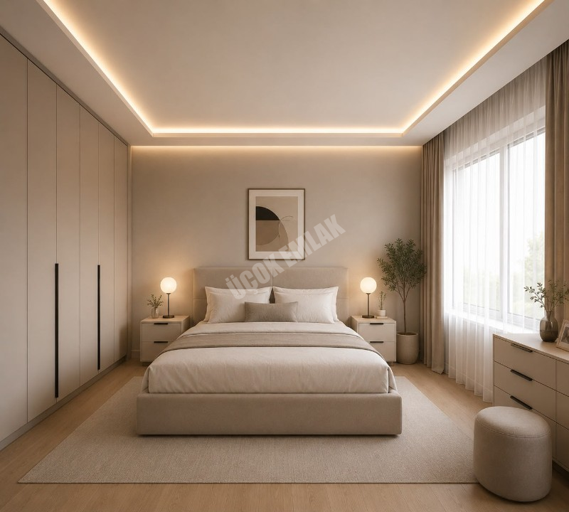 AFYON ÜÇOK EMLAKTAN KARŞIYAKA MAH 4+1 130M² EBEVEYN BANYOLU SIFIR SATILIK DAİRE 