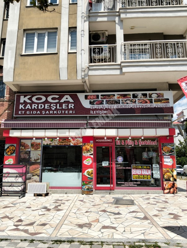 * AFYON ÜÇOK EMLAKTAN KOCATEPE MAH 40M² İŞLEK CADDE ÜZERİ FIRSAT DEVREN KİRALIK KASAP DÜKKANI *