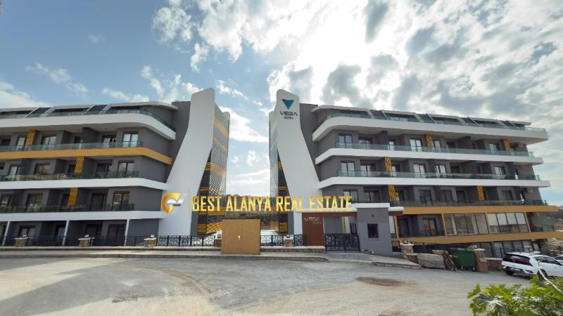 VEGA ICON RESIDENCE – OBA / ALANYA | UZUN DÖNEM KİRALIK FULL EŞYALI 1+1 DAİRE