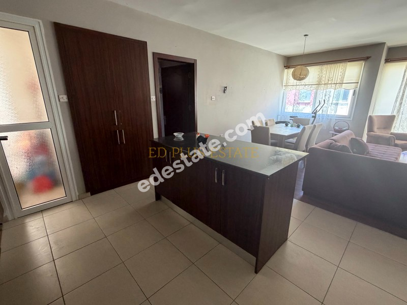 Lefkoşa Minareliköy'de Erülkü Süpermarket Yanında Full Eşyalı AYLIK Ödemeli Kiralık 3+1 Daire