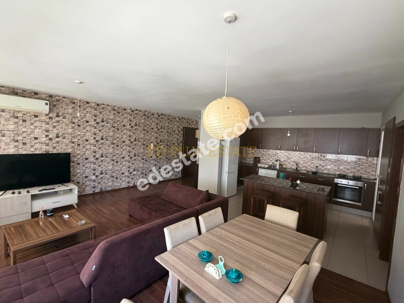 Lefkoşa Minareliköy'de Erülkü Süpermarket Yanında Full Eşyalı AYLIK Ödemeli Kiralık 3+1 Daire