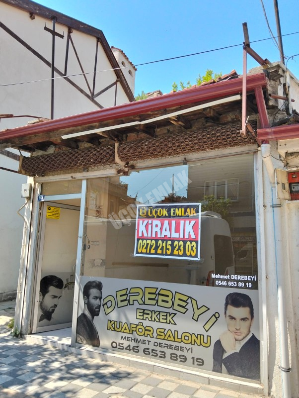 ✶ AFYON ÜÇOK EMLAKTAN YUNUS EMRE MAH 40M² CADDE ÜZERİNDE İŞLEK KİRALIK DÜKKAN ✶