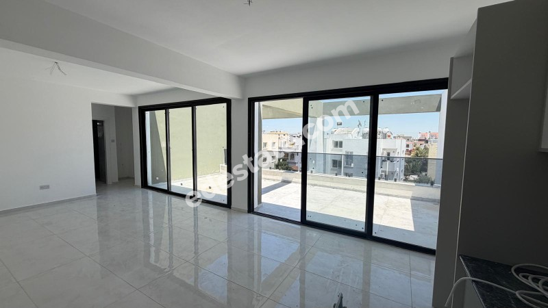 Lefkoşa Küçük Kaymaklı'da TÜRK KOÇANLI SATILIK 2+1 YENİ PENTHOUSE'lar