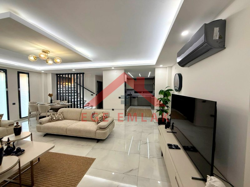 Didim Akbükde Satılık 3+1 Eşyalı Villa