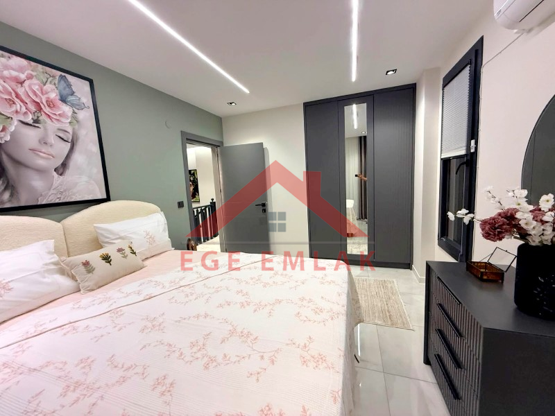 Didim Akbükde Satılık 3+1 Eşyalı Villa