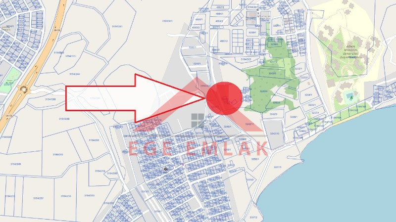 Didim Fevzipaşa’da Turizm İmarlı 400 m² Satılık Arsa