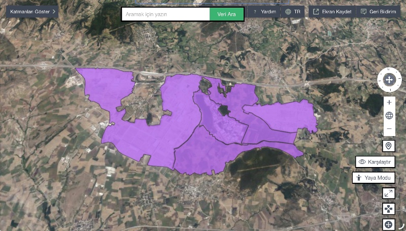 DijitalEmla'tan İkizce arkatarafta TEKNOSAB bitişiği 19.650 m2 Satılık Yatırımlık Kıymetli Arazi.