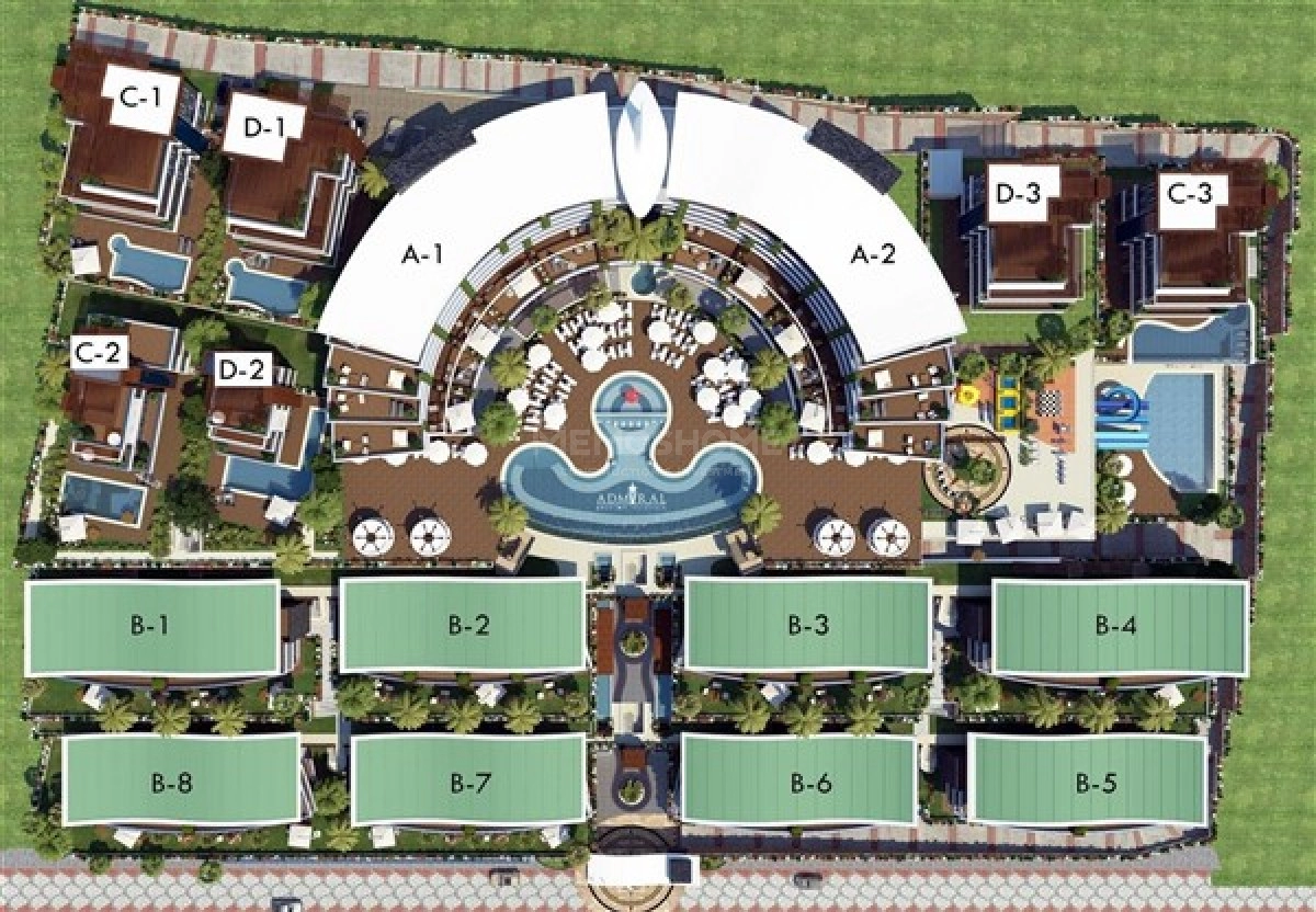Elite Admiral 2+1 Apartment