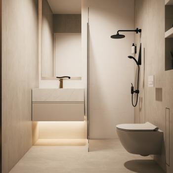 GİRNE MERKEZ'DE KAPANMAZ DENİZ MANZARALI 2+1 LÜKS DAİRELER - 80 m²