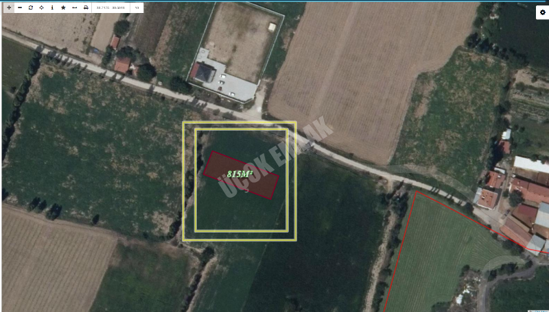 AFYON ÜÇOK EMLAKTAN ALİ İHSAN PAŞA MAH 815M² SATILIK ARSA 