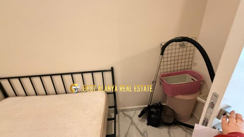 GÜLLERPINARI MAHALLESİ – ALANYA MERKEZ | KISA DÖNEM KİRALIK FULL EŞYALI 1+1 DAİRE