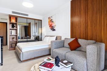 Kıbrıs İskele Long Beach Bölgesinde Satılık Stüdyo Daire