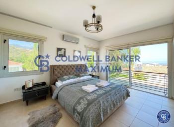 Girne Edremit Bölgesinde Kiralık Havuzlu 3+1 Villa