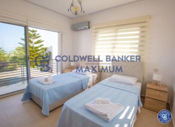 Girne Edremit Bölgesinde Kiralık Havuzlu 3+1 Villa