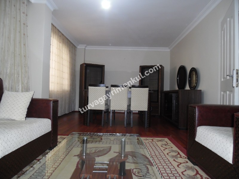 ÇORLUDA RESMİ KURUM VE FABRİKA SERVİS GÜZERGAHINA YAKIN EŞYALI 2+1 DAİRE 