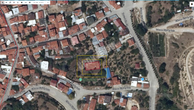 AFYON ÜÇOK EMLAKTAN ERKMEN CUMHURİYET MAH 368M² SATILIK ARSA 