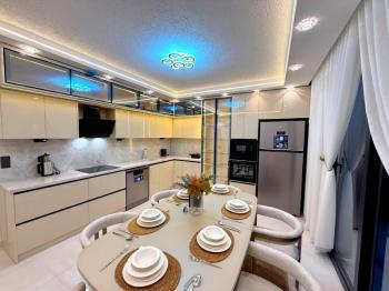 Didim Akbükde Satılık Jakuzili, Hamamlı, Saunalı Tam Müstakil Villa