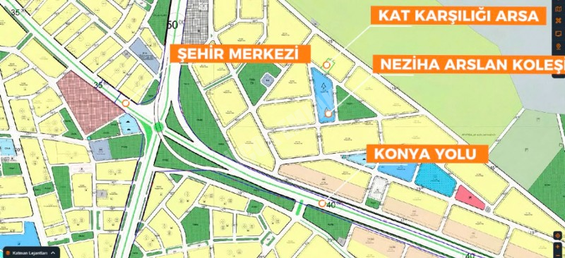 AFYON ÜÇOK EMLAKTAN ALİ İHSAN PAŞA MAH 1.000M² KAT KARŞILIĞI ARSA 
