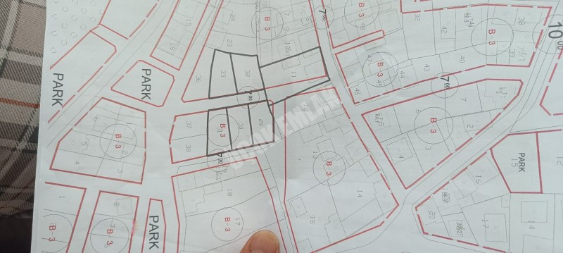 AFYON ÜÇOK EMLAKTAN ERKMEN CUMHURİYET MAH 368M² SATILIK ARSA 