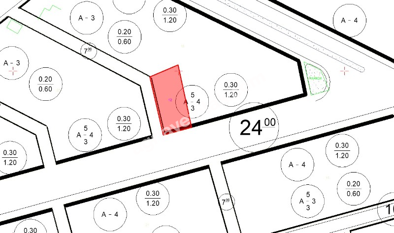 BULUT MAH. BİZİM TOPTANIN KARŞI TARAFINDA SATILIK 672 M2 KÖŞEBAŞI ARSA