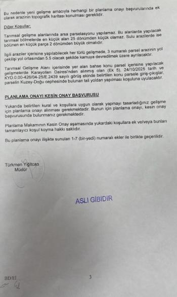    Ziyamet'de arsa nitelikli arazi