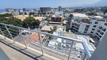 KKTC GİRNE MERKEZ'DE OPERA OTEL YANINDA KİRALIK 3+1 DUBLEKS PENTHOUSE | FULL DENİZ & DAĞ MANZARASI