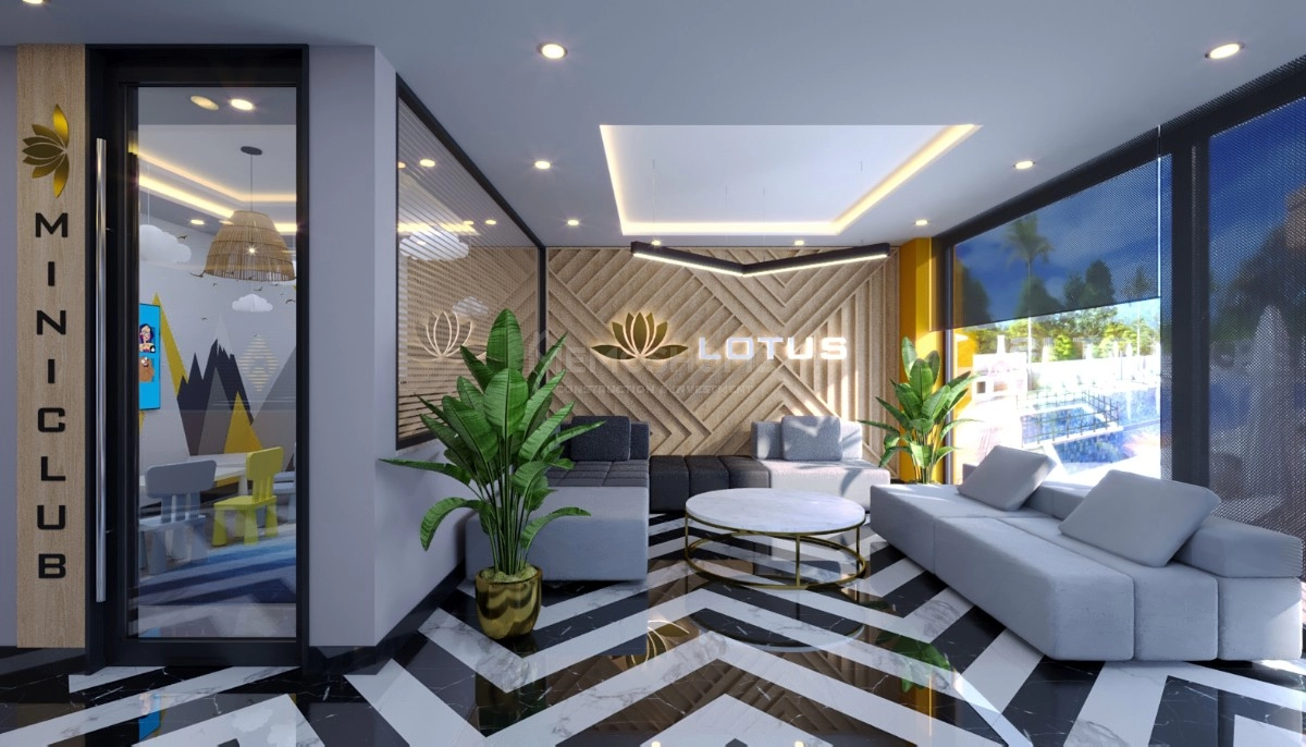 1+1 Apartment for Sale Mahmutlar Lotus Residence