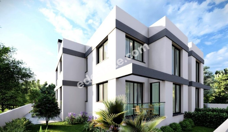 Lefkoşa Metehan Bölgesinde SATILIK ŞİRKETE ÖDEMELİ YENİ 3+1 ZEMİN KAT DAİRELER