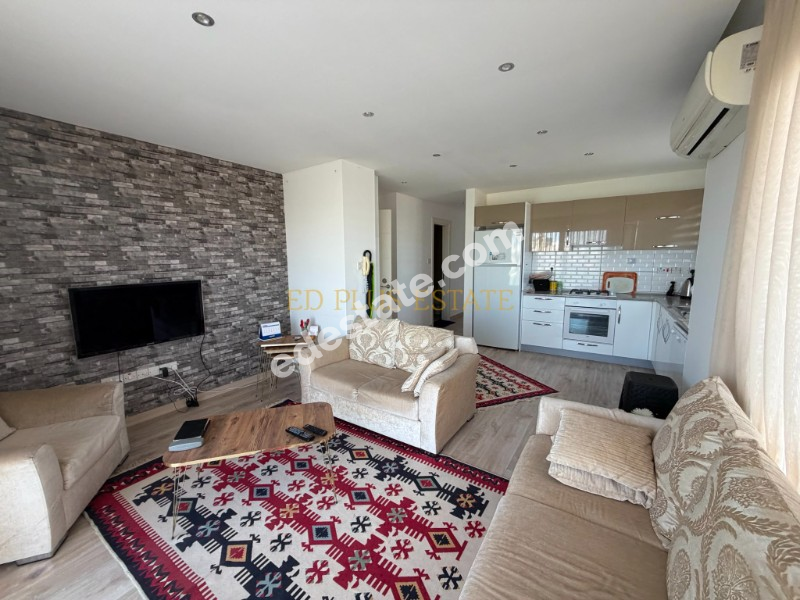Lefkoşa Küçük Kaymaklı'da Full Eşyalı Satılık 2+1 Daire