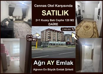 CENAS OTEL KARŞISINDA K-B.CEPHELİ 4. KAT 120M2 SATILIK 2+1 DAİRE