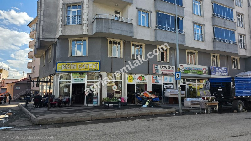 HÜRRİYET MAH. ESKİ KÜTÜPHANE ARKASINDA SATILIK 2 KATLI DÜKKAN – MERKEZİ LOKASYONDA TİCARİ FIRSAT