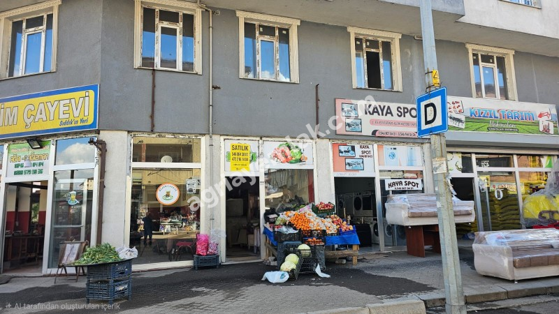 HÜRRİYET MAH. ESKİ KÜTÜPHANE ARKASINDA SATILIK 2 KATLI DÜKKAN – MERKEZİ LOKASYONDA TİCARİ FIRSAT
