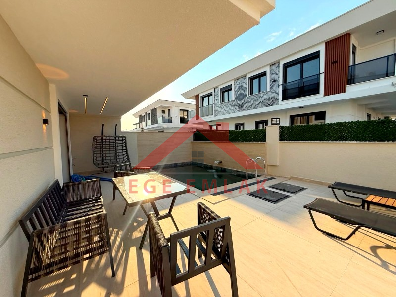 Didim'de Satılık Full Eşyalı 3+1 Villa