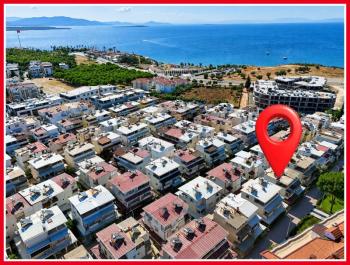 Didim Çamlık Aytepe’de Denize Yakın Eşyalı 3+1 Tripleks Yazlık