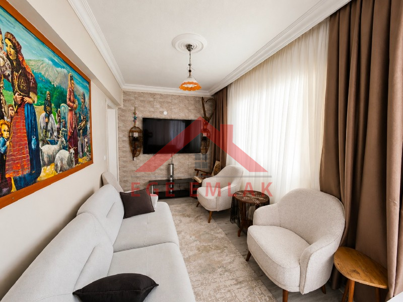 Didim Çamlık Moonlight Complex'de Havuzlu, Eşyalı 3+1 Satılık Daire