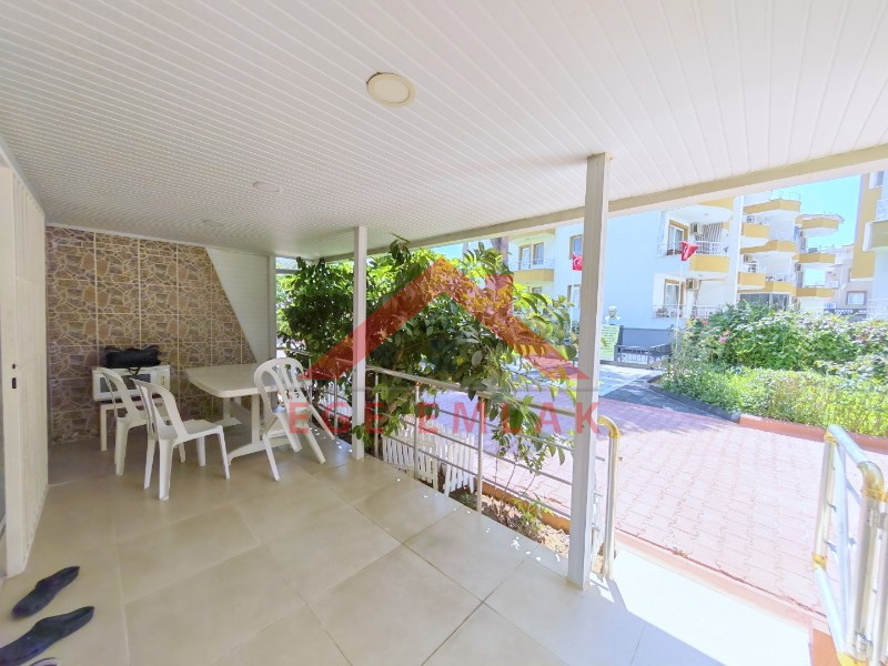 Didim Çamlık Aytepe’de Denize Yakın Eşyalı 3+1 Tripleks Yazlık