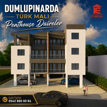 Dumlupınar'da penthouse daireler