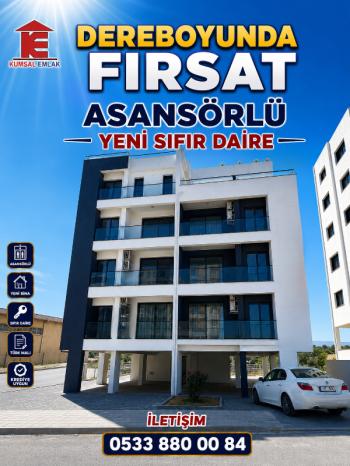Dereboyunda fırsat daire 