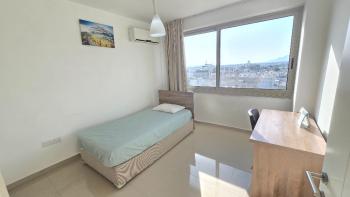 KKTC LEFKOŞA ORTAKÖY'DE 7. KATTA ŞEHİR VE DAĞ MANZARALI 2+1 FULL EŞYALI KİRALIK DAİRE