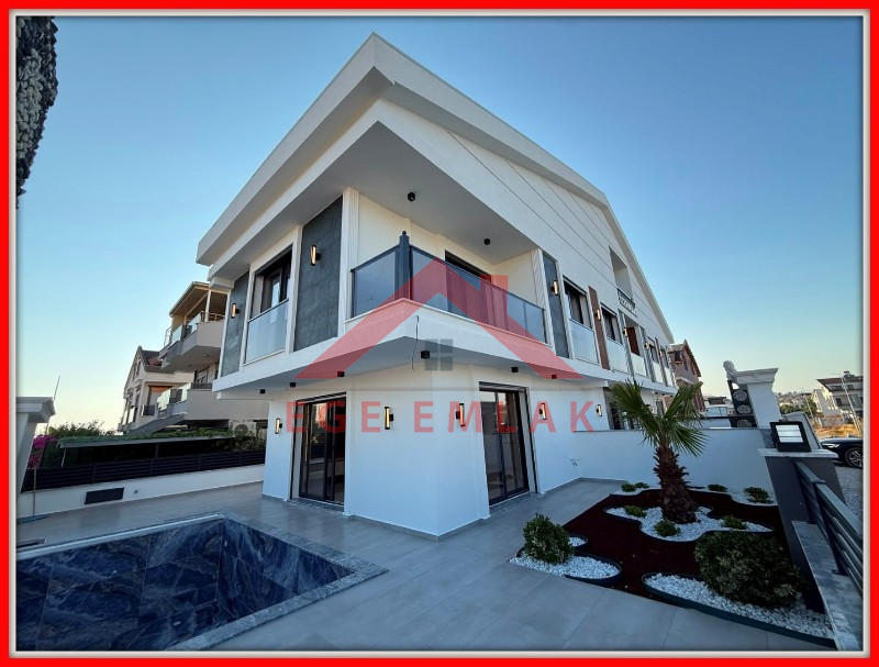 Didim'de Satılık 3+1 Havuzlu Teraslı Otoparklı Villa