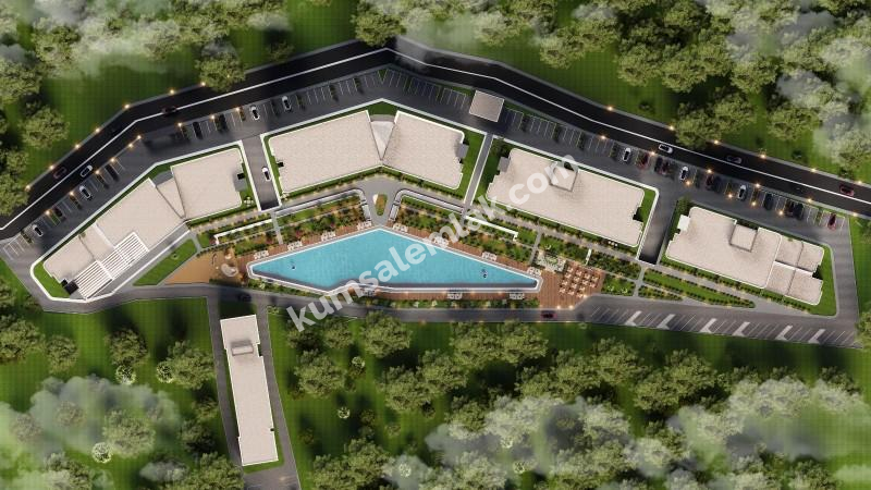 Minareliköyde ( Vinova Lefkoşa Projesi) Satılık Daireler Temmuz 2029 Teslim