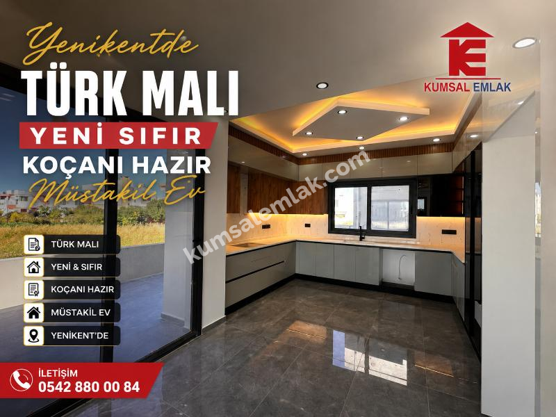 Yenikent'de yeni sıfır müstakil 