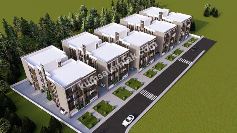 K.KAYMAKLIDA TÜRK MALI YENİ SIFIR SATILIK DAİRELER 