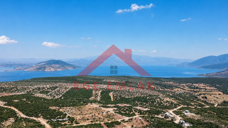 Didim Bozseki’de Göl ve Deniz Manzaralı 871 m² Müstakil Tapulu İmarlı Arsa
