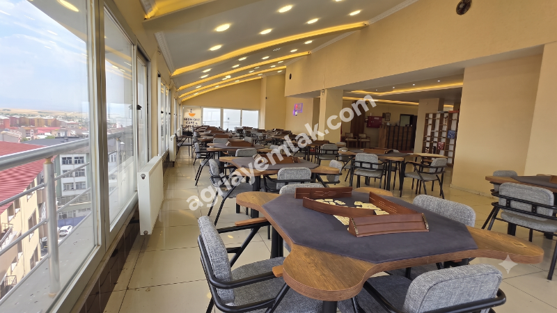 DEVREN KİRALIK CAFE & LOUNGE TERAS KATI, FULL EKİPMANLI VE YÜKSEK CİRO POTANSİYELLİ
