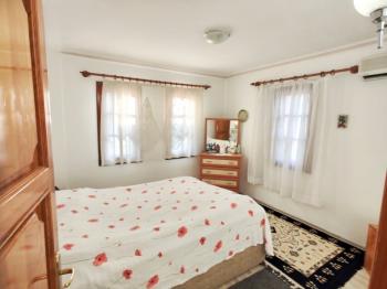 Didim Mavişehir Tepeönü Sitesi'nde Deniz Manzaralı Eşyalı 3+1 Satılık Villa