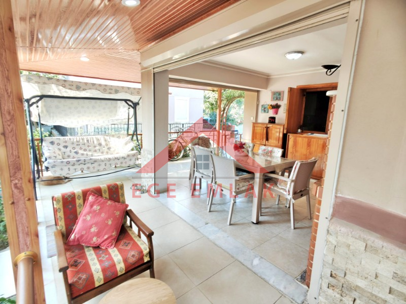 Didim Mavişehir Tepeönü Sitesi'nde Deniz Manzaralı Eşyalı 3+1 Satılık Villa