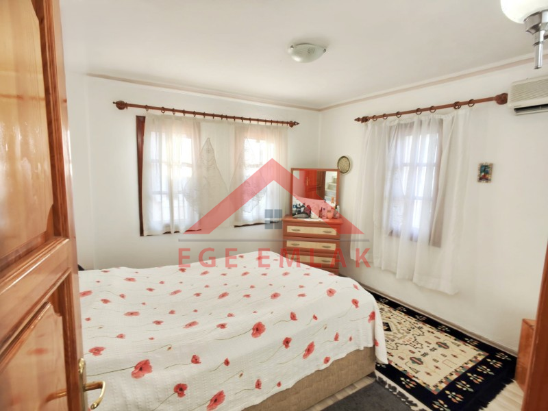 Didim Mavişehir Tepeönü Sitesi'nde Deniz Manzaralı Eşyalı 3+1 Satılık Villa
